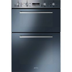 Smeg Cucina DOSF44X Built in Double Multifunction Oven in Stainless Steel